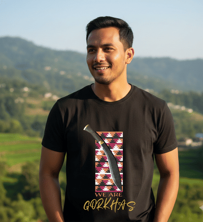 WE ARE GORKHAS Unisex Round Neck T-Shirt
