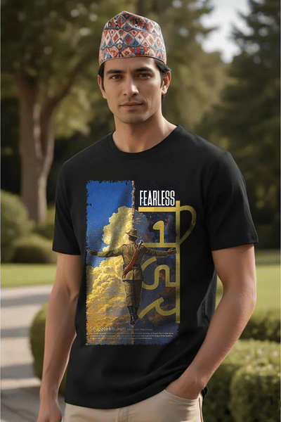 NIDAR निडर Unisex Round Neck T-Shirt