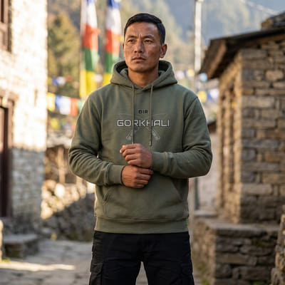 Bir Gorkhali Hooded Sweatshirt