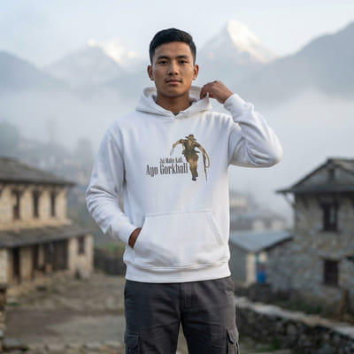 AYO GORKHALI Hooded Sweatshirt