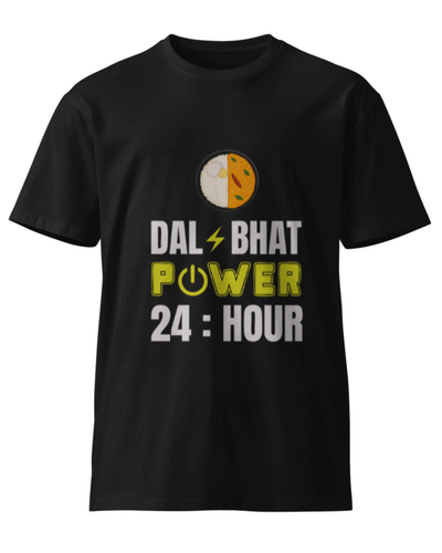 DAL BHAT POWER Unisex Round Neck T-Shirt
