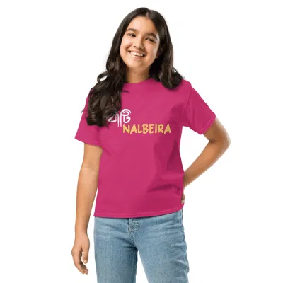 খাটি Nalbeira Girl’s Round Neck Tshirt