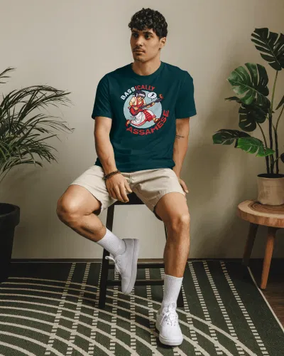 Bassically Assamese Unisex Round Neck T-Shirt