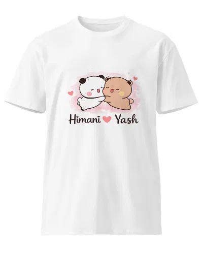 Yash & Himani - Men's Unisex Round Neck T-Shirt