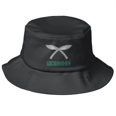 Gorkha khukuri cross Bucket Hat