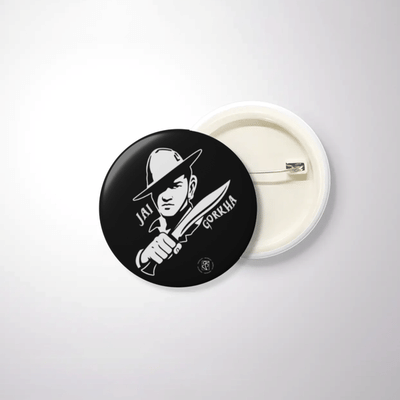 Jai Gorkha Button Badges
