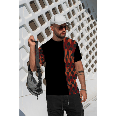 Nepali Dhaka Pattern 6 Unisex AOP Tshirt