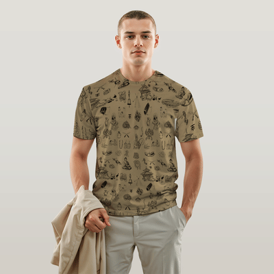 GORKHALI CULTURE Unisex AOP Tshirt