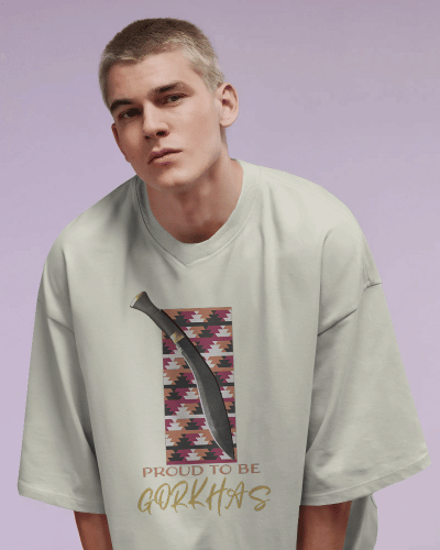 WE ARE GORKHAS Unisex Oversized T-Shirt