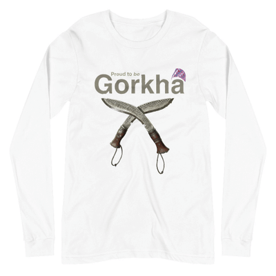 Proud to be Gorkha Men’s Full Sleeve T-Shirt