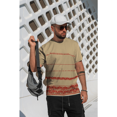 গামোচা / Gamusa (Muga Colour) P4 Unisex AOP Tshirt