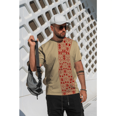 গামোচা / Gamusa (Muga Colour) P2 Unisex AOP Tshirt