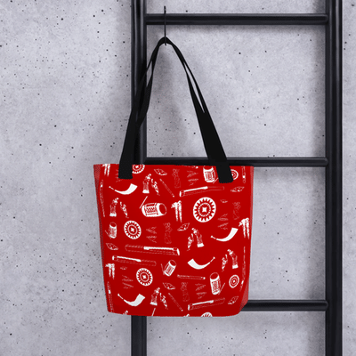 Bihu Doodle - R  All-Over Print Tote Bag