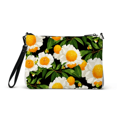 অই নাহৰ ফুলাৰ বতৰ / Oi Nahor Fular Botor All-Over Print Utility Crossbody Bag